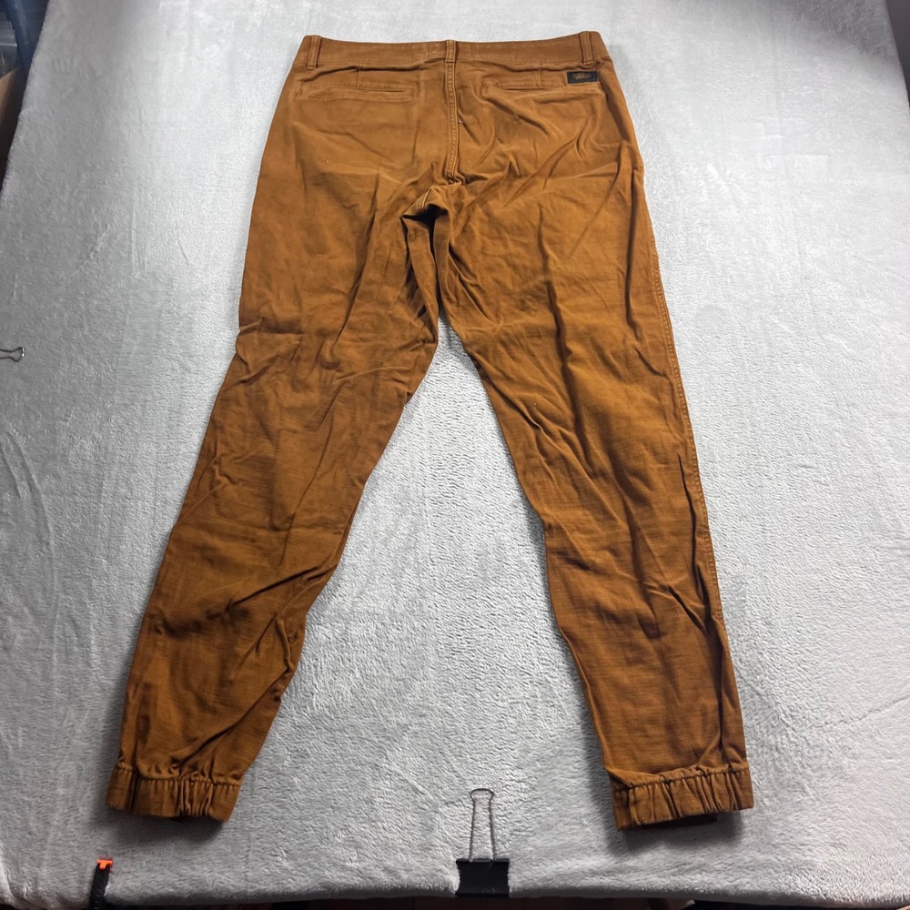 REI Co-op Mens Stretch Cotton Jogger Pants Brown 34W x 34L Hiking Outdoor - Picture 7 of 9